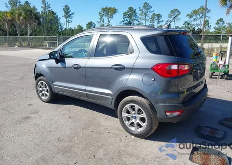 2018 Ford Ecosport Se z USA, uszkodzony, nr VIN MAJ6P1UL0JC209969